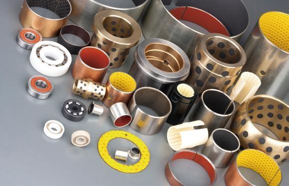 Tin Bronze EN Casting Copper Alloy Bearings CuSn12 Sleeve & Flange Bushings For Hydraulic Components