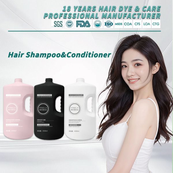 PanDla  OEM 4500ml Hair Shampoo&Conditioner Bulk Wholesale Gentle Hair Care