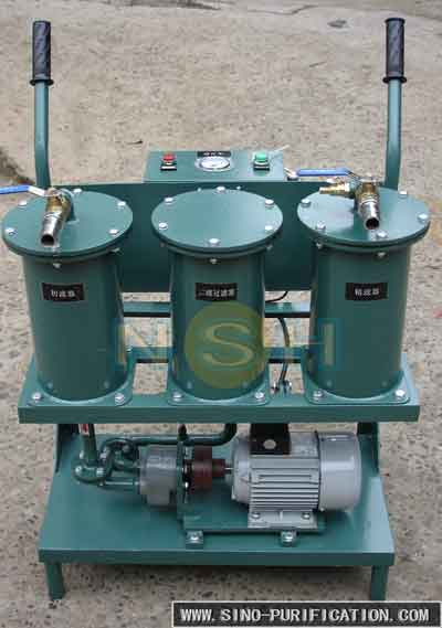 OD 32MM 4800L/H Waste Lube Oil Filtration System 1.5KW