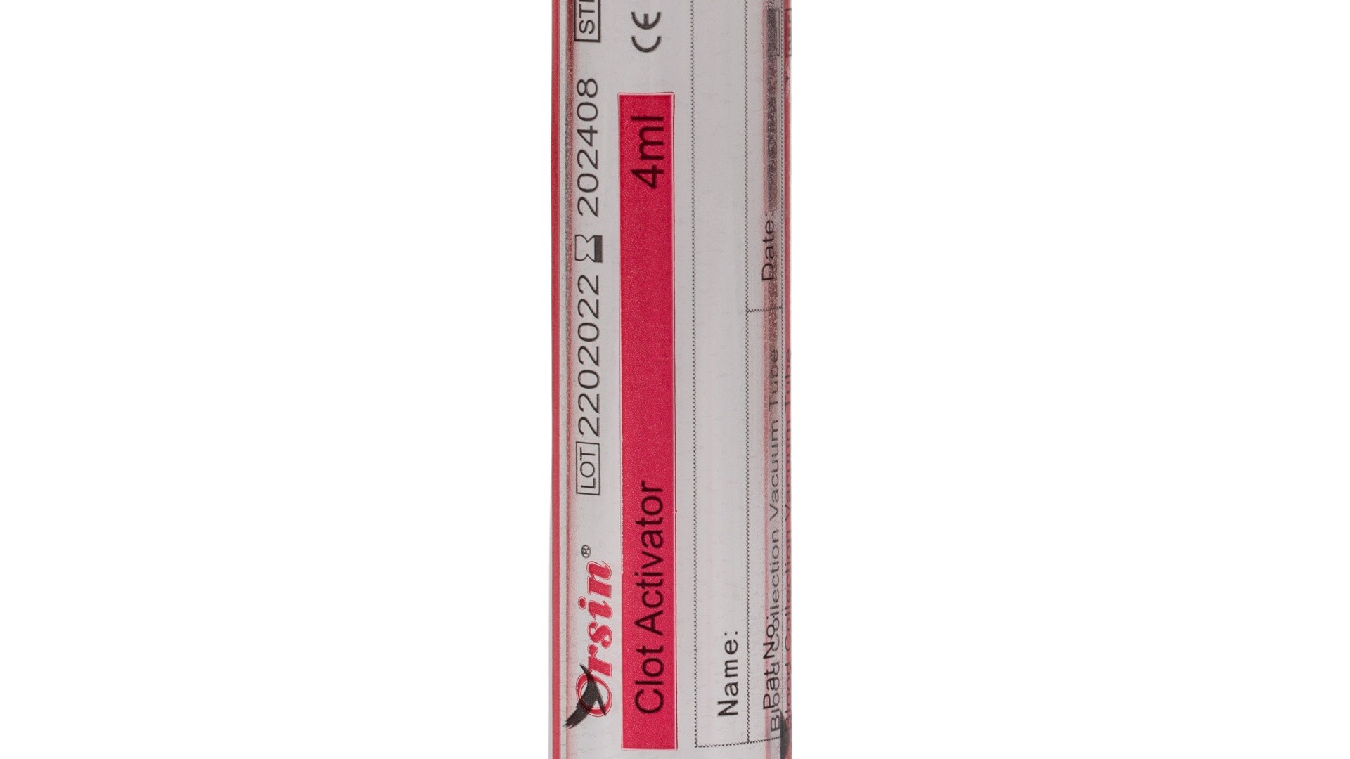 13 X 75mm No Additive Blood Collection Tubes Medical Lithium Heparin Tube