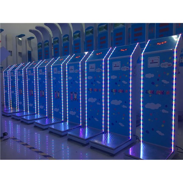 100-240V Power Supply Coin Operated Weighing Measuring Machine for Luggage at Airport