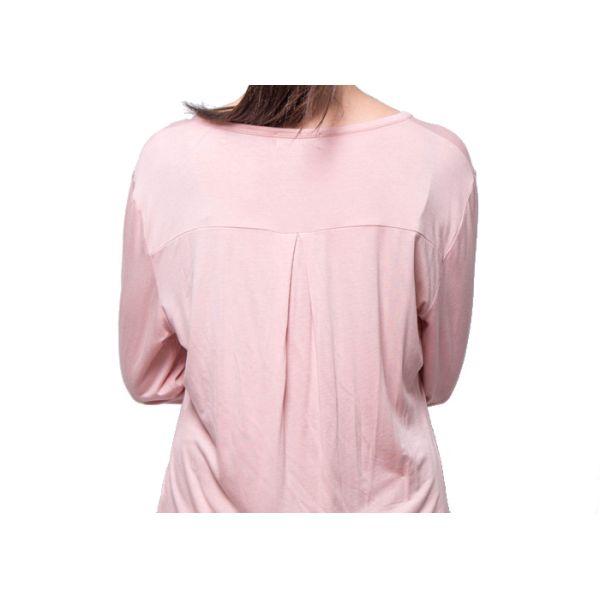 Fancy Womens Summer Nightwear Ladies Viscose Light Knit Long Pajama Sets