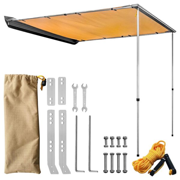 Factory Hot Sales Outdoor Camping Car Side Awning Tent Sun Protection with Oxford Fabric in Stock