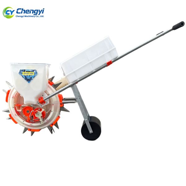 Polymer Manual Seeder Machine With Fertilizing Hand Operated Sower Lightweight Distribution Unit