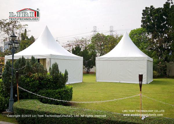 5x5m 10 People Aluminum Material Outdoor Party Tents / Luxury Glamping Tents
