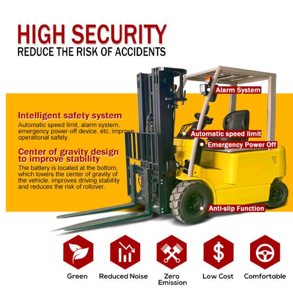 Factory Price Forklift Truck LP Gas Engine 1 Ton 2 Ton 3 Ton 3.5 Ton Lithium Battery Fully Hydraulic Forklift Price