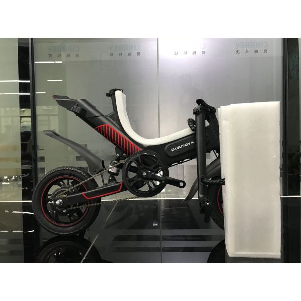 Energy Saving Adult Folding Electric Bike Simple Style And Economical