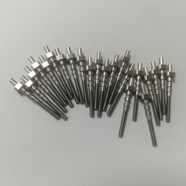 304 Stainless Steel CNC Milled Long Shaft Precision Threaded Rod for Medical Devices