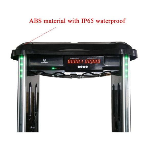 ABS Material Waterproof IP65 Arch Door Frame Metal Detector Suit For Outdoor and Indoor