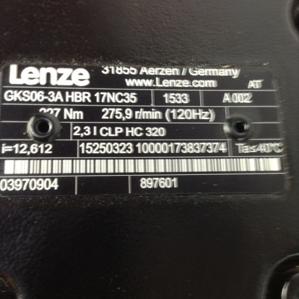 German Made Heavy Duty 25 Peak Braking Power Servomotor GKS06-3AHBR17NC35