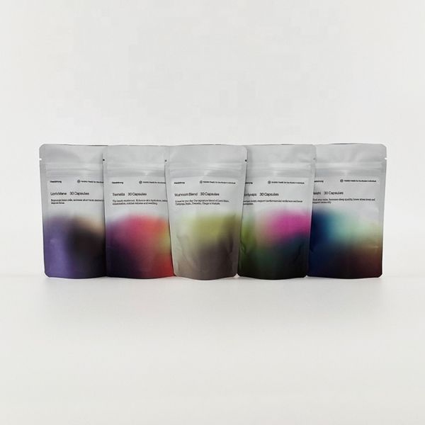 Foil Laminated Plastic Child Proof Pouch 7g 28g 35g Mylar  Bag Resealable Ziplock Packaging Bag Customized logo