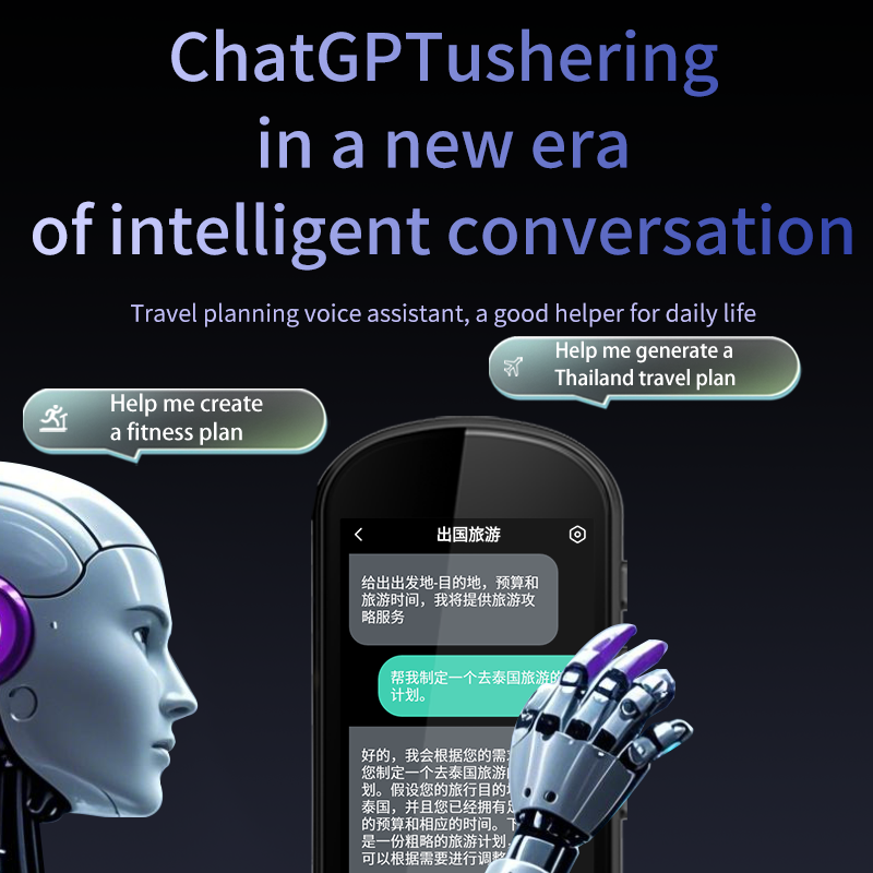 ChatGPT Language Translator Device Two Way Translation 142 Languages Online Offline Translation