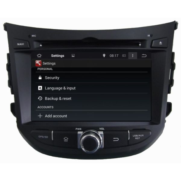 Ouchuangbo Car Radio Multimedia Kit for Hyundai HB20 2013 DVD GPS Navi Stereo System OCB-7026D