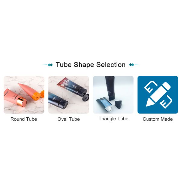 Трубки выжимкы сливк ночи дня заботы кожи Cleanser лицевой мягкой косметический упаковывая лицевой