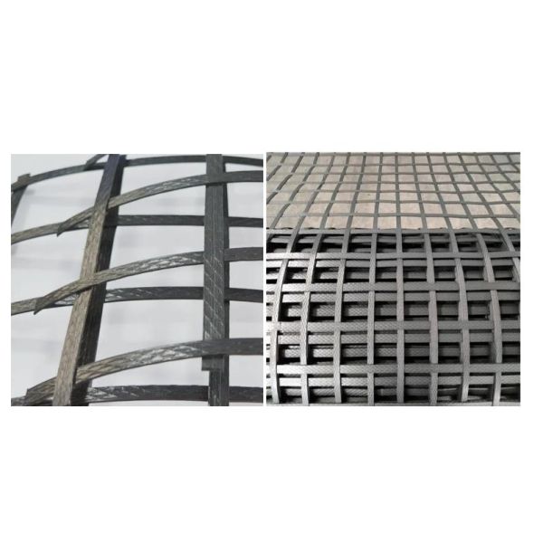 PP Plastic Biaxial Steel Polyethylene Geogrid Retaining Walls