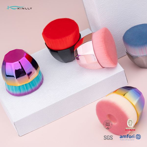 Maman magique de visage 1 surface plane de brosse de Kabuki de maquillage de PCs de multifonctionnelle