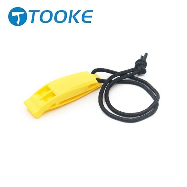 Emergency Safety Plastic Diving Whistle with Lanyard