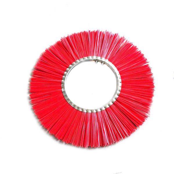 Poly Bristle Floor Brooms Road Sweeper Brush , Street Sweeper Brush