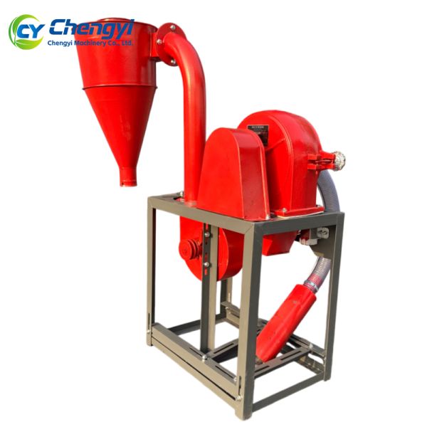 Self priming Crusher Grinder Machine For Grain Feed Processing Use