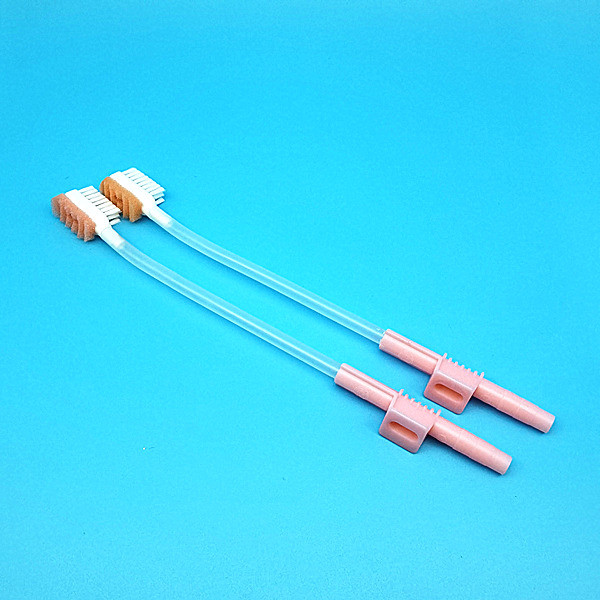 EO Sterilization Oral Suction Sponges Swabs With Toothbrush