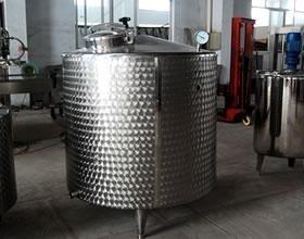 SUS304 Fruit Juice Production Line Temperature Insulation Storage Tank