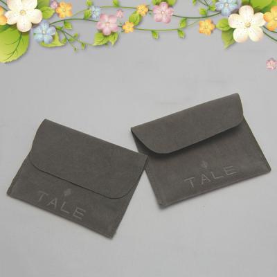 Luxury Gift Jewellery Packaging Pouches , Eco Friendly Soft Jewelry Pouch