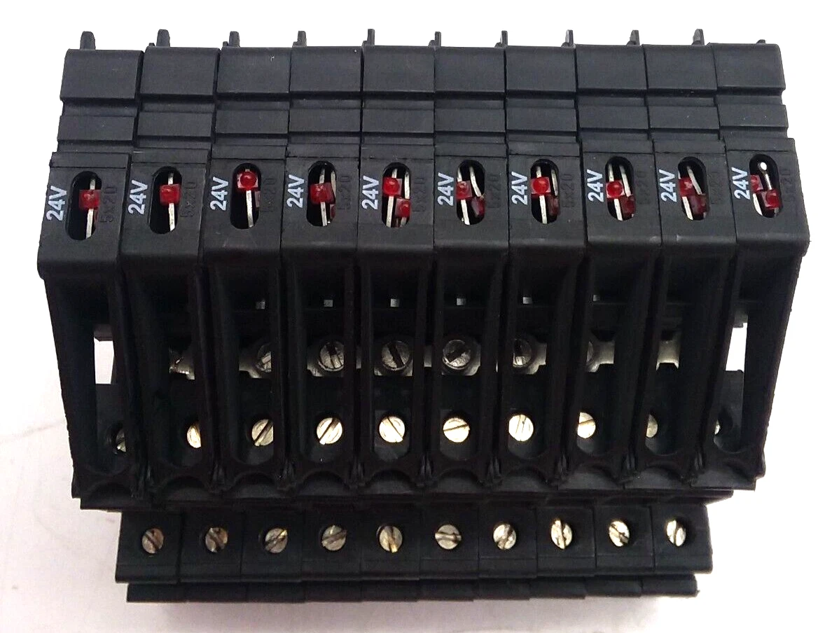 Phoenix Contact Brand New Original Screw Terminal Connector 3007204 UKK 5-HESI (5X20) - Fuse modular terminal block