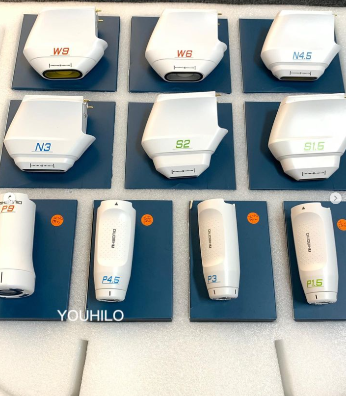 New Doublo HIFU Beauty Machine Treating The Face For Skin Tightening And Lifting
