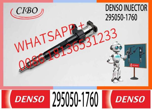 Genuine 295050-1760 Common Rail Injector 295050-1760 1465A439 For MITSUBISHI L200 TRITON 4N15 ENGINE