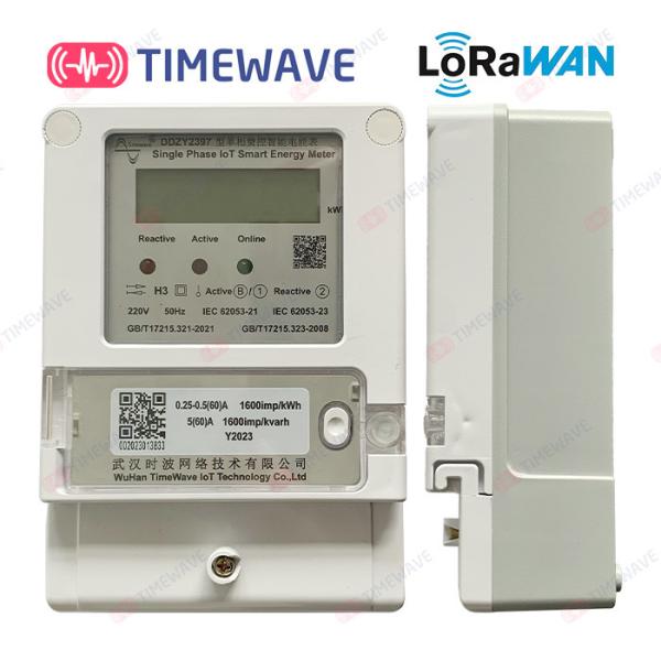 Medidor remoto da energia do rádio da membrana do medidor da energia da fase monofásica de N.B.-IoT LoraWAN