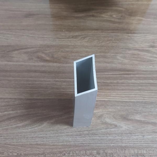 Customized 40x40mm 6063 Aluminium Alloy Tube Aluminum Hollow Square Tube Profile Black