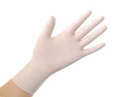 luvas descartáveis ​​estéreis material látex nitrilo sem pó luvas de segurança cor azul branco tamanho padrão personalizado SML