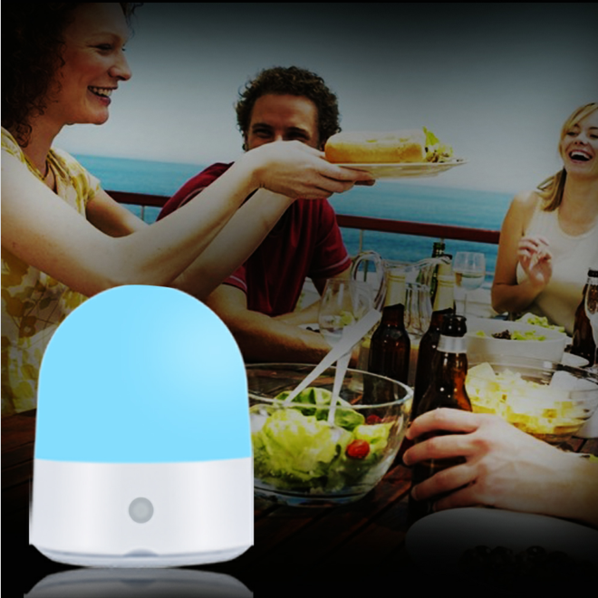 Перезаряжаемые свет 240LM ночи цвета СИД 3W Multi для комнаты младенца