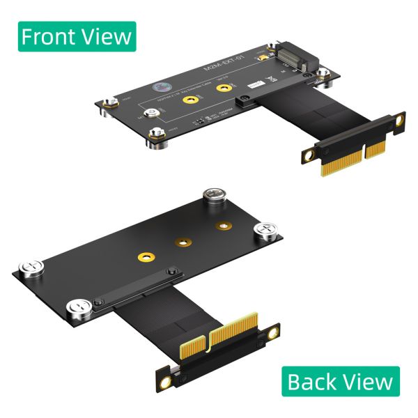 Новая версияM.2 NGFF nvme M-key SSD на PCI-E 4X расширительный кабель с магнитной подставкой