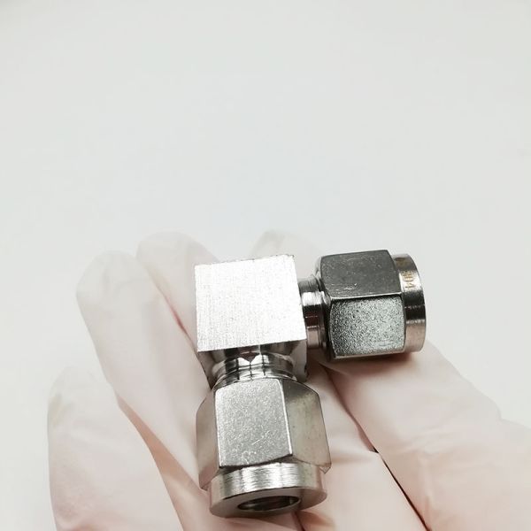 Быстрые штуцеров пневматической трубки нержавеющей стали 1/8 дюймов пневматические соединяют штуцеры