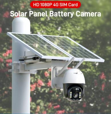 5 Inch Solar Power 4g Wifi Security Camera LCD Display 3.7V Input Voltage