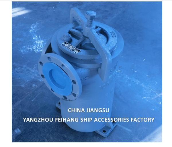 Marine Simplex Fuel Strainer JIS F7209 5K-125A JIS F7209 CAST IRON BODY STAINLESS STEEL FILTER ELEMENT
