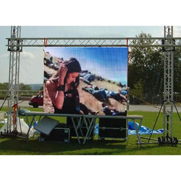 IP65 Waterproof Rental LED Display With SMD 3 In 1 Technology 16Bit Grayscale