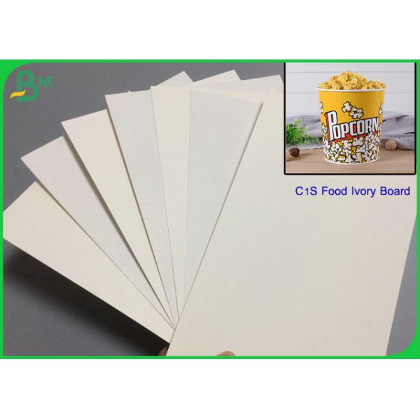 Доска цвета слоновой кости 350г высокой еды Стиффинесс белой К1С для делать ведра попкорна