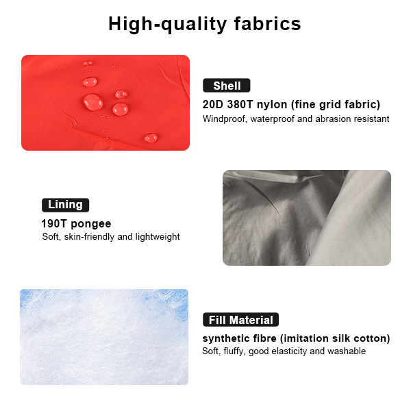 Красный спальный мешок для взрослых мумий с тонкой решеткой