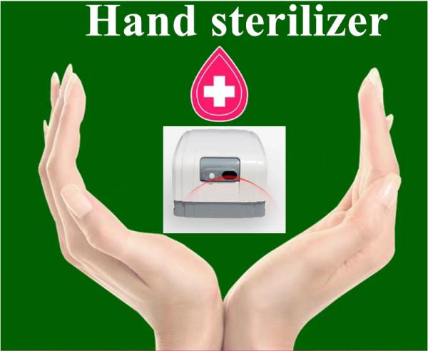 Clean Room Hospital Hotel School Infrared Sensor Alcohol Spray Automatic Touchless Alcohol Spray Hand Sterilizer