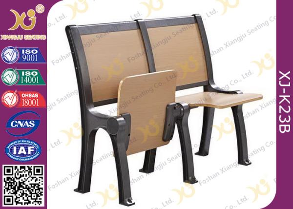 Fixed Type Center Distance 520 mm Lecture Hall Seating For High School