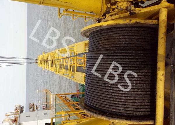 Integral Type LBS Groove Drum Winch For Offshore PlatformTower Crane