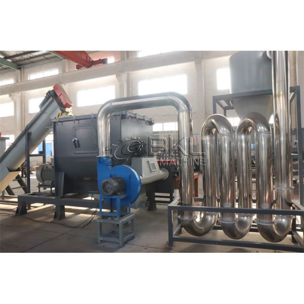 300KG/H waste plastic bags washing plant recycling line