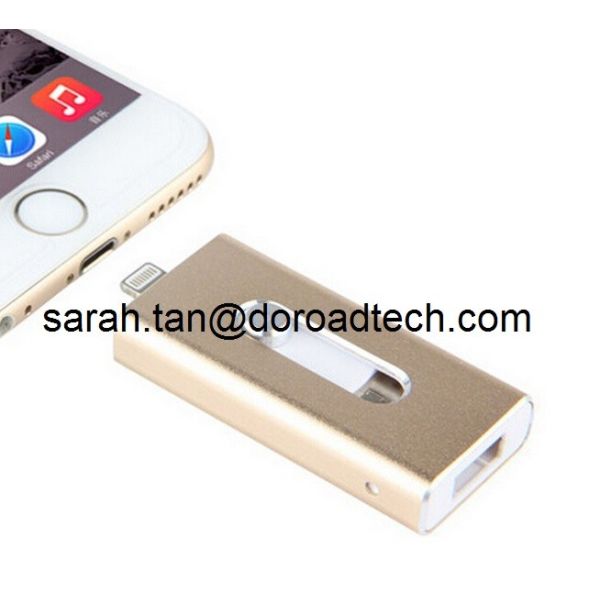 U-disk i-Flash Drive OTG USB Flash Drives U Disk for Apple Devices, Real