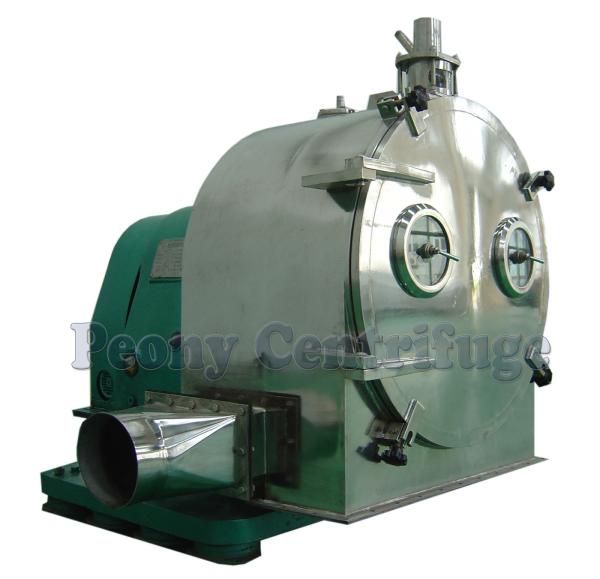 PWC Pusher Centrifuge / Spiral Discharging Filtrating Equipment For Suspension Liquid