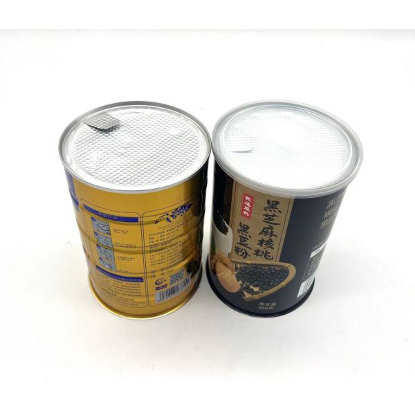 Custom Designs Tin Can Manufacture Round Tin Can Tinplate Embossingfood Grade Tin Can