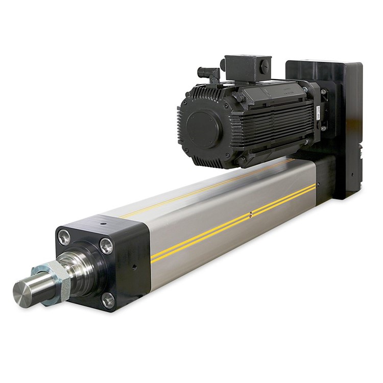 5KN Heavy Duty Electric Cylinder Max 2000mm Stroke Servo Linear Motor