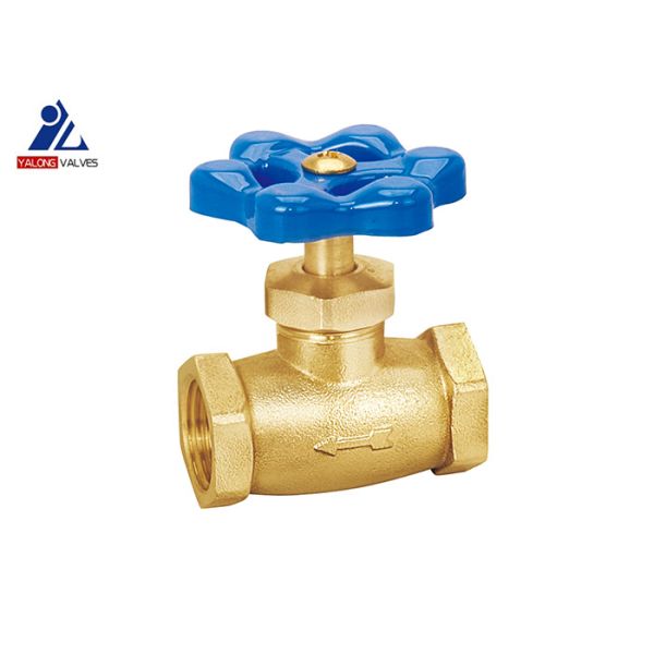 ISO228 Wheel Brass Stop Valve Hpb 57 Copper Water Valve
