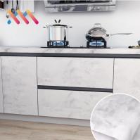 Wallpapers Marble PVC Film Kitchen Cabinet Wallpaper Waterproof Self Adhesive Wall Coating for Counter Top Marble